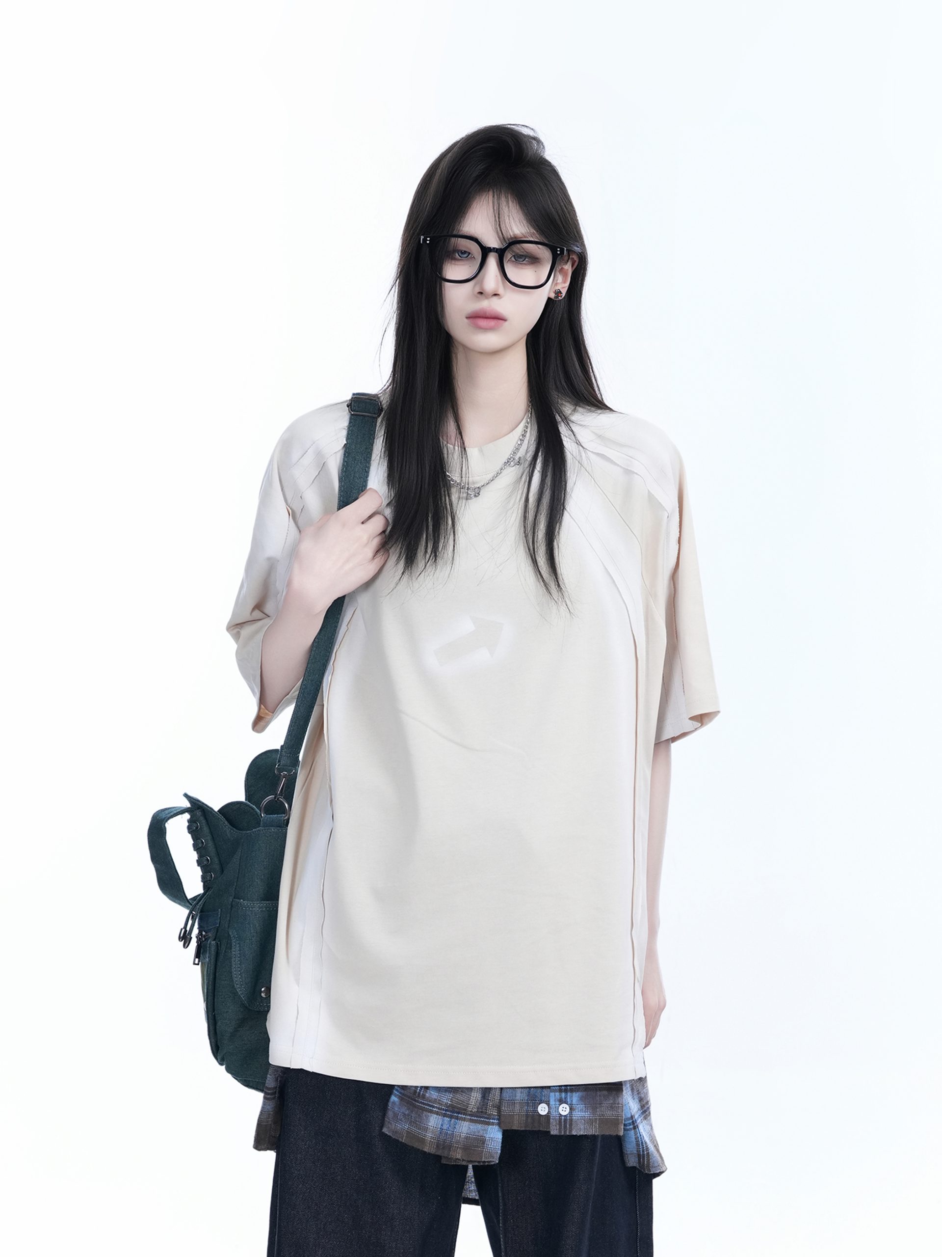 Oversized Tie-Dye Color-Blocking Short Sleeve T-Shirt for Women - Trendy Summer Top, Casual Loose Fit, Y2K Style Oversized Tie-Dye Color-Blocking Short Sleeve T-Shirt for Women - Trendy Summer Top, Casual Loose Fit, Y2K Style