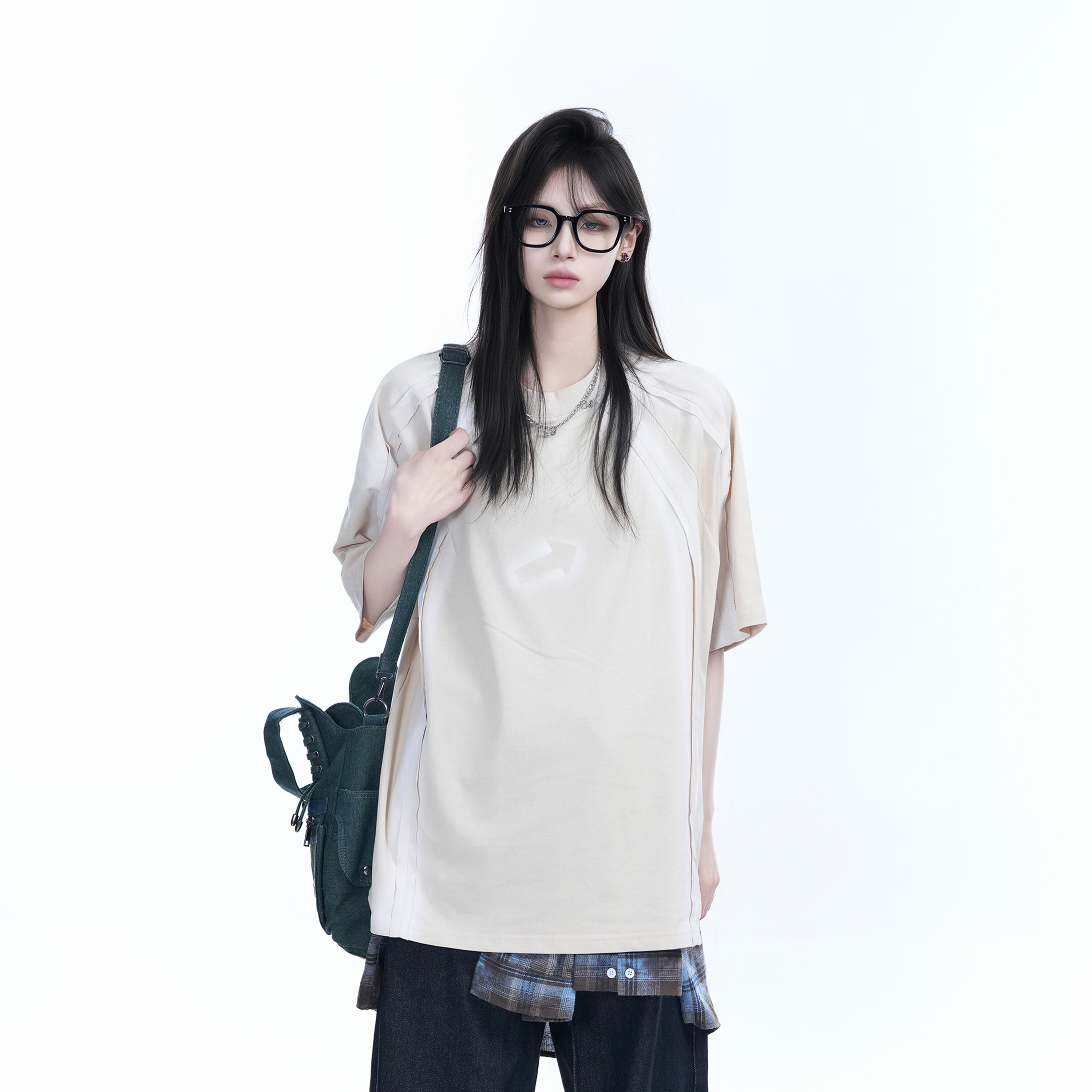 Oversized Tie-Dye Color-Blocking Short Sleeve T-Shirt for Women - Trendy Summer Top, Casual Loose Fit, Y2K Style Oversized Tie-Dye Color-Blocking Short Sleeve T-Shirt for Women - Trendy Summer Top, Casual Loose Fit, Y2K Style