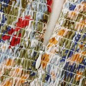 Petite Floral Camisole Dress - French-Style Summer Dress for Vacation 2025 - Trendy Women's Floral Mini Dress