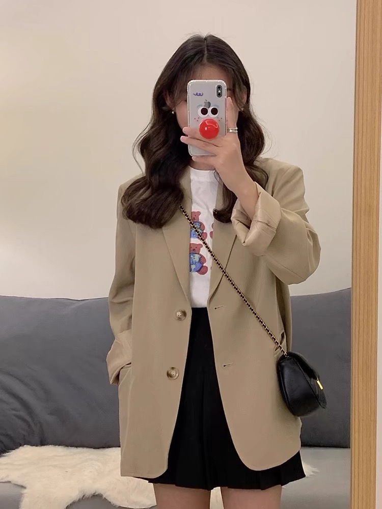 Petite Women's Blazer - Trendy Autumn Spring 2025 Small Suit, High-Quality Fashion Jacket for Stylish Looks Petite Women's Blazer - Trendy Autumn Spring 2025 Small Suit, High-Quality Fashion Jacket for Stylish Looks