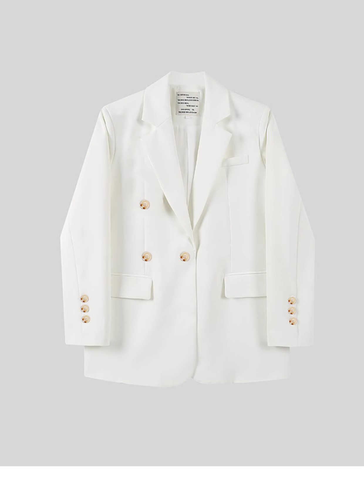 Petite Women's Coffee-Colored Blazer - 2025 Spring Casual Suit for Stylish Outfits - Perfect for Spring and Autumn Wear Petite Women's Coffee-Colored Blazer - 2025 Spring Casual Suit for Stylish Outfits - Perfect for Spring and Autumn Wear