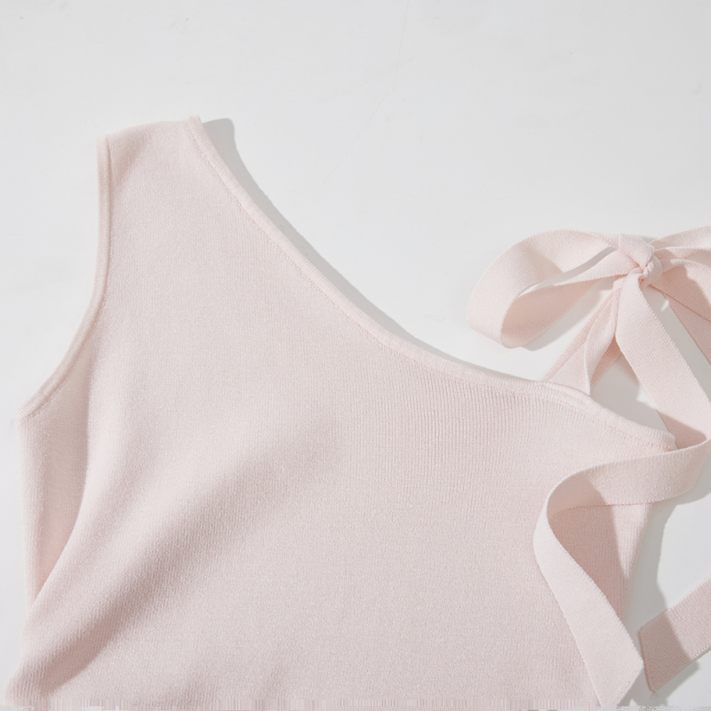 Pink High-End Irregular Design Strap Vest Top for Women - Sweet & Spicy Sleeveless Summer Shirt - Trendy Y2K Style Pink High-End Irregular Design Strap Vest Top for Women - Sweet & Spicy Sleeveless Summer Shirt - Trendy Y2K Style