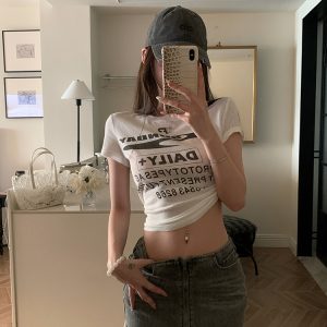 Playful Leg Essence Gray Vintage Denim Bodycon Mini Skirt with Tassels - Summer Hot Girl Style, 90s-Inspired Half Skirt