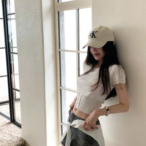 Playful Leg Essence Gray Vintage Denim Bodycon Mini Skirt with Tassels - Summer Hot Girl Style, 90s-Inspired Half Skirt