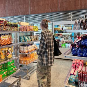 Plus Size Casual American Camouflage Wide-Leg Pants with Elastic Waist and Drawstring - Trendy Autumn Loose Cuffed Trousers