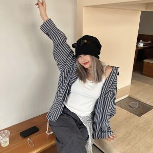 Plus Size High Waist Loose Slimming Wide-Leg Pants - Casual Floor-Length Trousers for Spring Fashion