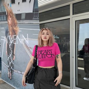 Plus Size High Waist Slimming Midi Skirt - Versatile American Style Work Skirt for Summer Fashion