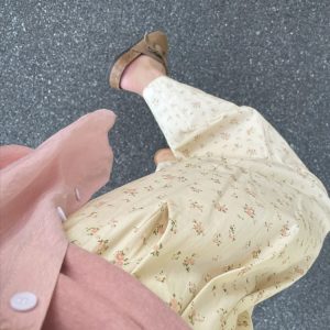 Plus Size High-Waisted Loose Wide-Leg Balloon Pants for Women, Casual Floral Trousers for Summer, Trendy Y2K Style