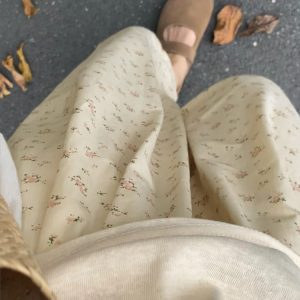 Plus Size High-Waisted Loose Wide-Leg Balloon Pants for Women, Casual Floral Trousers for Summer, Trendy Y2K Style