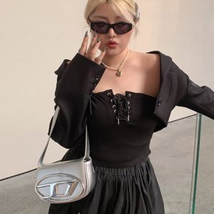 Plus Size Irregular Cape Blazer for Women, Long Sleeve Summer Sun Protection Top, Lightweight Fashion Outerwear