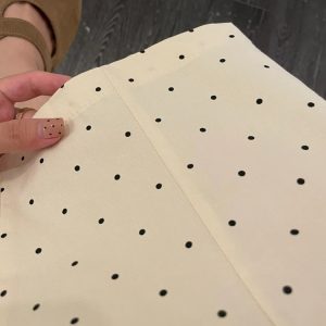 Plus Size Japanese Style Polka Dot Balloon Pants for Women, Loose Slimming Nine-Point Casual Summer Trousers for Plus-Size Petites