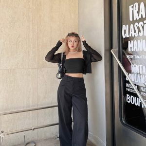 Plus Size Sexy Strapless Sleeveless Top - Sugar American Style Must-Have for Summer Fashion - Trendy Casual Wear