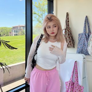 Plus Size Summer Long Sleeve Cardigan - Sugar Hot Girl Thin Loose Fit with Sun Protection - Trendy Casual Layering Essential