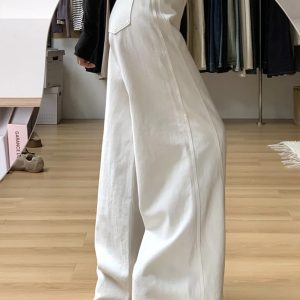 Plus-Size Summer Loose Wide-Leg Scythe Pants, Curved Blade Design, Pink Casual Trousers for a Relaxed Look