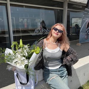 Plus Size Two-Color Romantic Polka Dot Oversized Chiffon Shirt for Summer, Loose Fit with Sun Protection, Trendy and Versatile