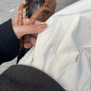 Plus Size White Women's Summer Japanese-Style Balloon Pants - Flattering Wide-Leg Loose Nine-Point Design