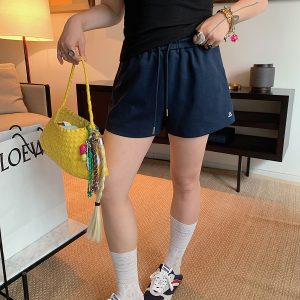 Plus Size Women's A-Line Sports Shorts for Summer 2025 - Slimming Leisurewear, Casual Fit, Trendy Summer Style