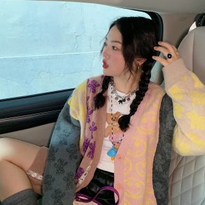 Plus Size Women's Little Bear Short Sleeve T-Shirt - 2025 New White Base Layer Top, Casual Korean Style Fashion