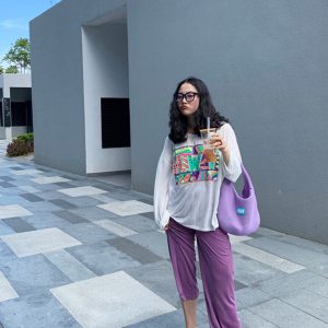 Plus Size Women's Printed Long Sleeve Sun Protection T-Shirt - Summer 2025 Loose Slimming Style in White - Trendy and Comfortable