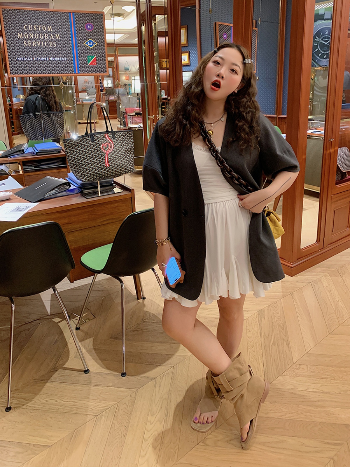 Plus-Size Women's Summer Camisole - Sleeveless Unique Top for Dopamine Outfits, Trendy and Stylish Plus-Size Women's Summer Camisole - Sleeveless Unique Top for Dopamine Outfits, Trendy and Stylish