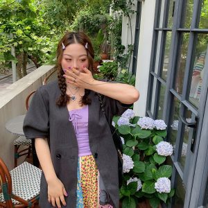 Plus-Size Women's Summer Camisole - Sleeveless Unique Top for Dopamine Outfits, Trendy and Stylish