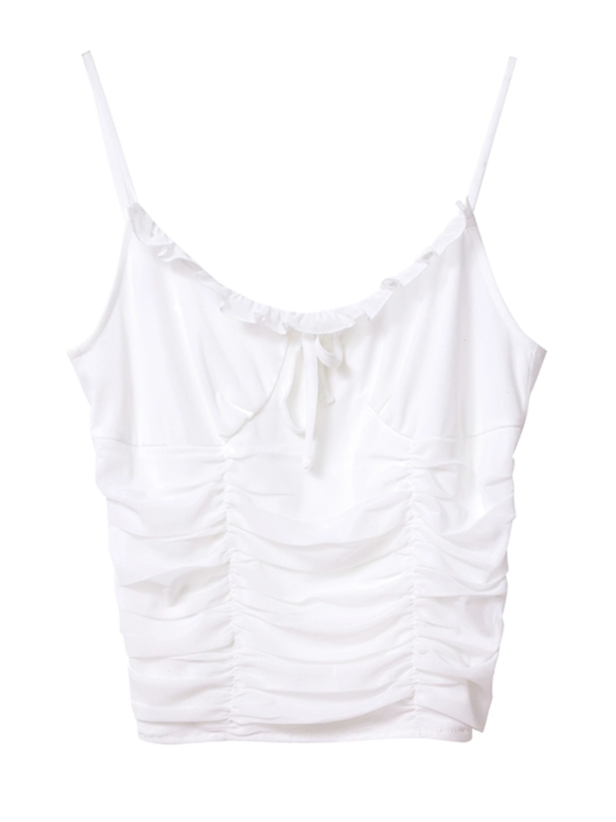 Plus-Size Women's Summer Camisole - Sleeveless Unique Top for Dopamine Outfits, Trendy and Stylish Plus-Size Women's Summer Camisole - Sleeveless Unique Top for Dopamine Outfits, Trendy and Stylish