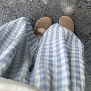 Plus Size Women's Summer Plaid Balloon Pants - Flattering Loose Nine-Point Style, Lightweight and Cool for 2025