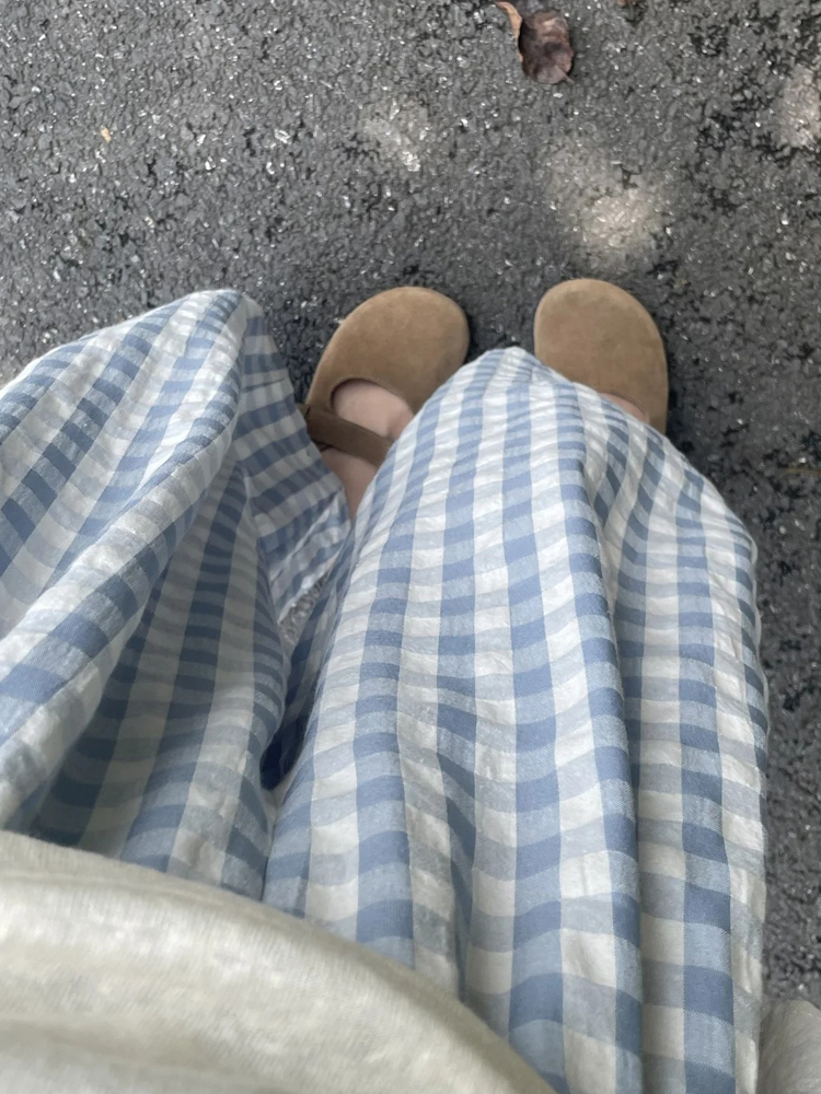 Plus Size Women's Summer Plaid Balloon Pants - Flattering Loose Nine-Point Style, Lightweight and Cool for 2025 Plus Size Women's Summer Plaid Balloon Pants - Flattering Loose Nine-Point Style, Lightweight and Cool for 2025