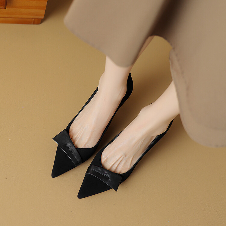 Pointed Toe Stiletto Heels for Women – French Fashion Shallow Mouth Versatile Summer Shoes in Italian Style