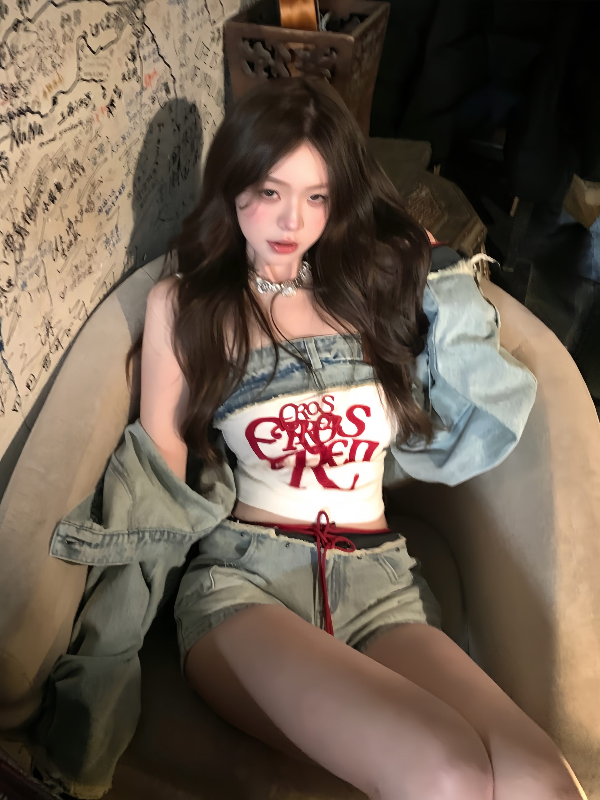 Rebellious Cowboy Vintage Heavy-Duty Denim Jacket, Tank Top & Casual Shorts Set for Women - Spring Fashion 90s Y2K Style Rebellious Cowboy Vintage Heavy-Duty Denim Jacket, Tank Top & Casual Shorts Set for Women - Spring Fashion 90s Y2K Style