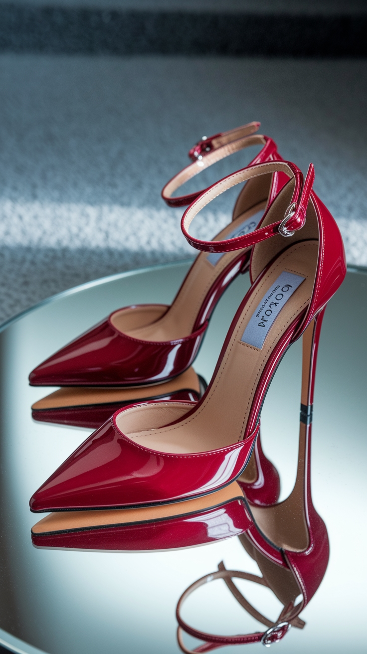 Step Out in Style with Red Stilettos outfit idea