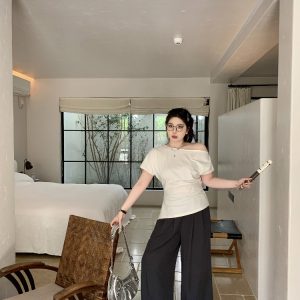 Relaxed Casual Wide-Leg Pants for Comfort - Loose Draping Long Pants Ideal for Air Conditioning and Everyday Wear