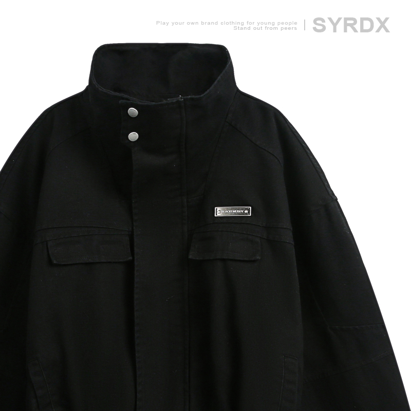 Retro American Heavyweight Jacket for Men - Stylish Loose Workwear Coat in Barn Style for Couples Retro American Heavyweight Jacket for Men - Stylish Loose Workwear Coat in Barn Style for Couples