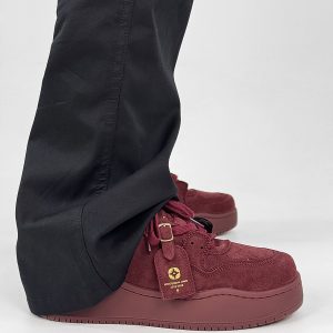 Retro Brown Board Shoes for Men and Women, Thick-Soled Height-Increasing Wheat Casual Sneakers, American-Style Sporty Footwear