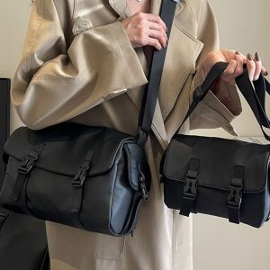 Retro Casual Crossbody Bag for Women - Lightweight Messenger Bag, Versatile Commuting Shoulder Bag, Spring 2025 Fashion