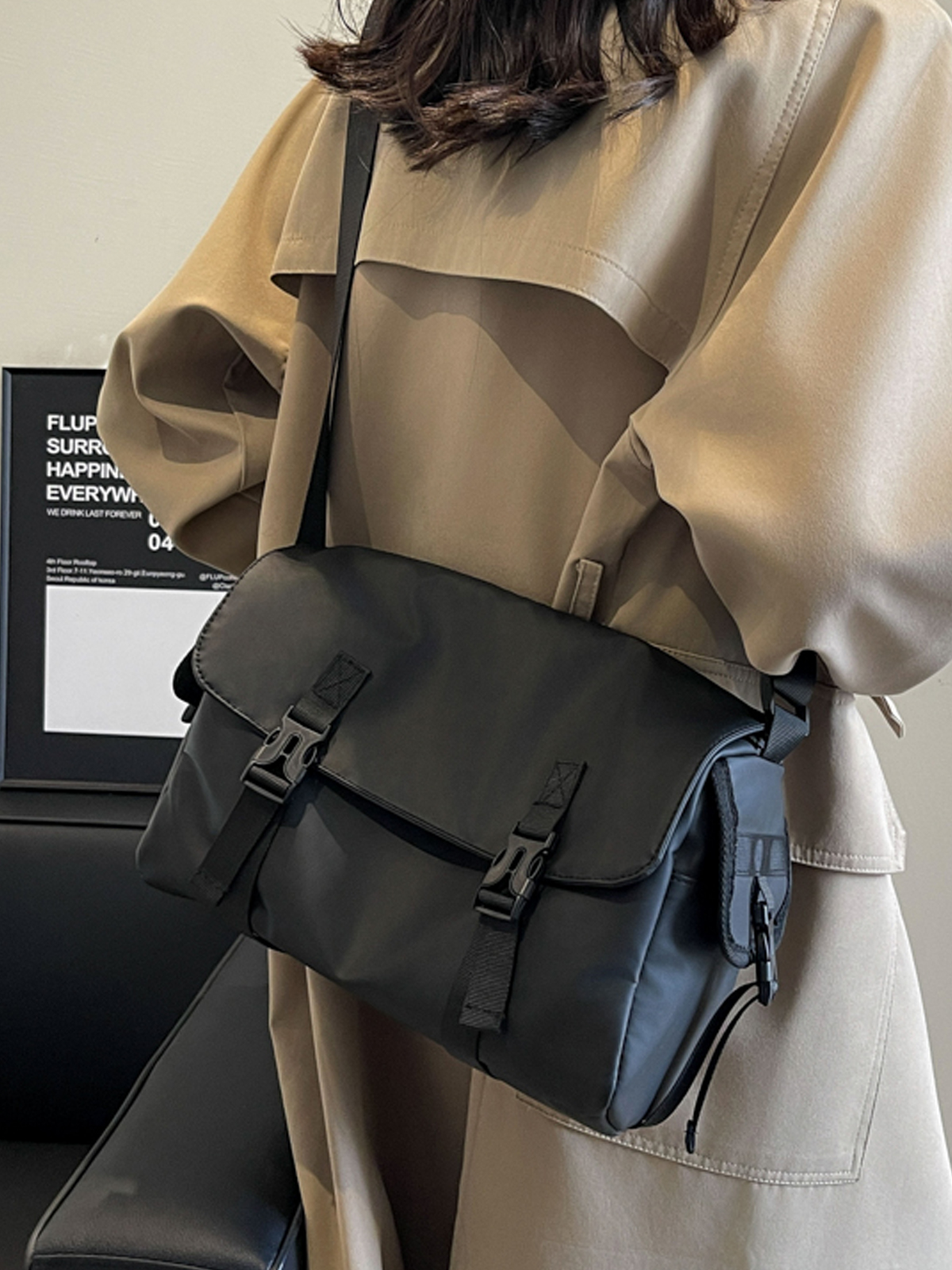 Retro Casual Crossbody Bag for Women - Lightweight Messenger Bag, Versatile Commuting Shoulder Bag, Spring 2025 Fashion Retro Casual Crossbody Bag for Women - Lightweight Messenger Bag, Versatile Commuting Shoulder Bag, Spring 2025 Fashion