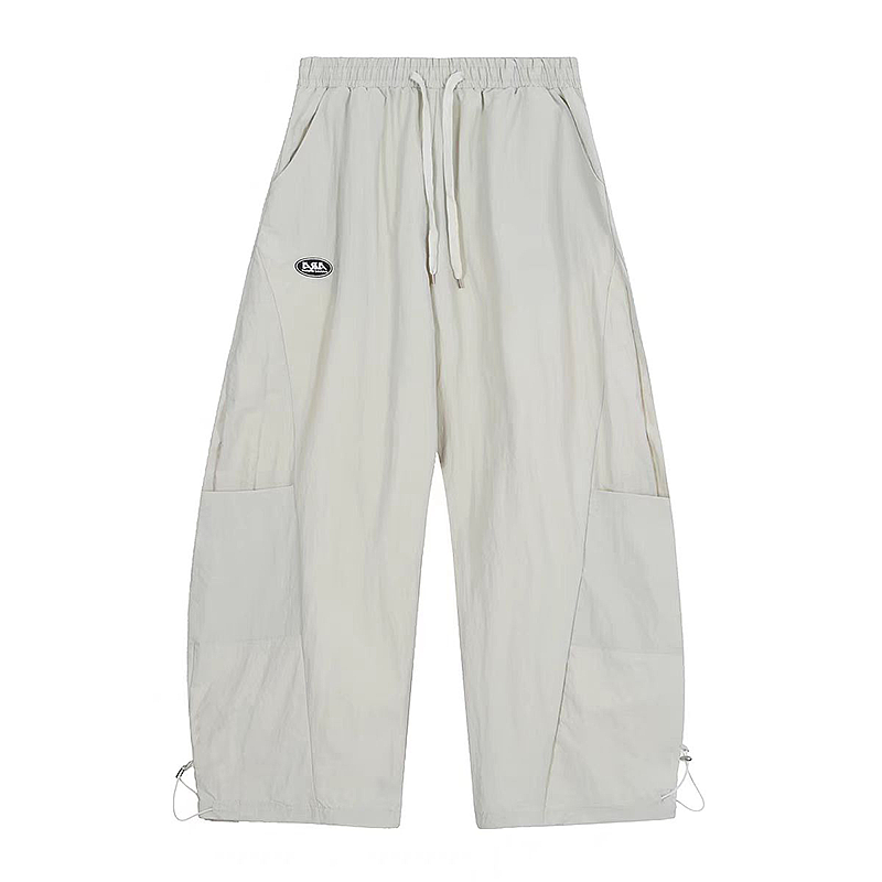 Retro Coffee-Colored Work Pants for Women - Loose Fit, Wide-Leg, Floor-Length Casual Trousers, American-Style, 90s Inspired Retro Coffee-Colored Work Pants for Women - Loose Fit, Wide-Leg, Floor-Length Casual Trousers, American-Style, 90s Inspired