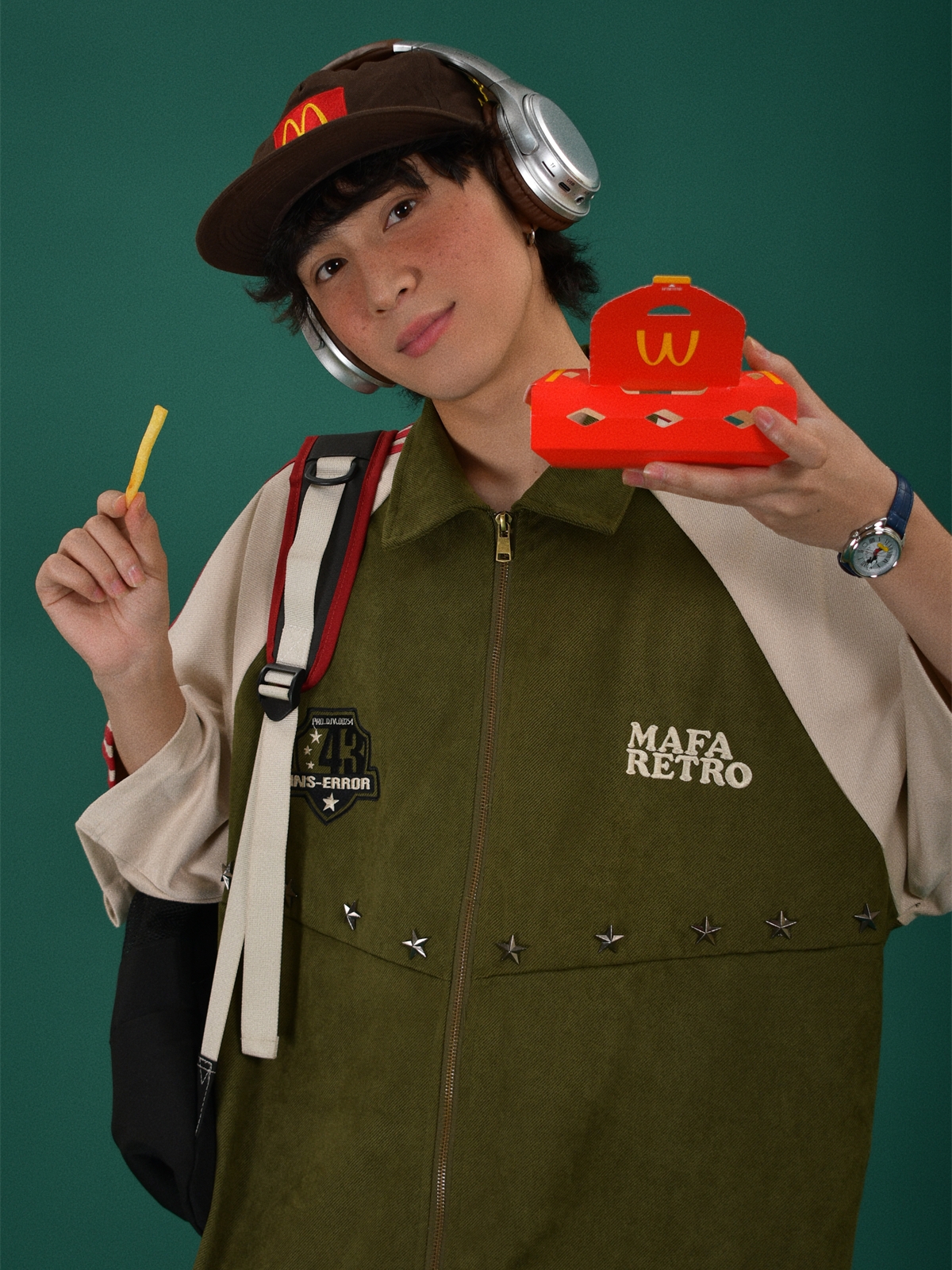 Retro Color Block Embroidered Short Sleeve Shirt - Suede Velvet Summer Loose Fit with Double Stripe - Trendy Y2K Style Retro Color Block Embroidered Short Sleeve Shirt - Suede Velvet Summer Loose Fit with Double Stripe - Trendy Y2K Style