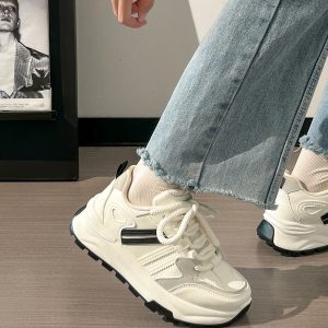 Retro Dad Shoes for Women - Breathable Mesh Summer Sneakers, Soft-Soled Versatile Design for Casual and Running