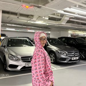 Retro Heart Print Soft Pink Hoodie and Sweatpants Set - Cozy 90s Inspired Fleece Loungewear