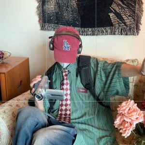 Retro Japanese-Style Vertical Striped Loose Short-Sleeve Shirt for Men and Women, Summer City Boy Aesthetic, Hong Kong Influence