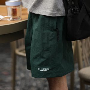 Retro Loose Fit Quick-Dry Shorts for Men and Women - Breathable Casual 5-Point Pants for Summer Outdoor Sports