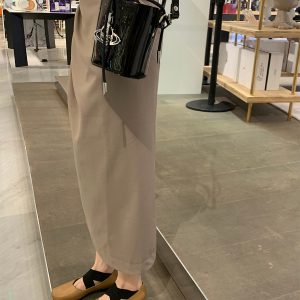 Retro Low-Heeled Ballet Shoes for Women, Cross Strap, Pig Nose, Square Toe, Shallow Mouth, Vintage Flat Shoes