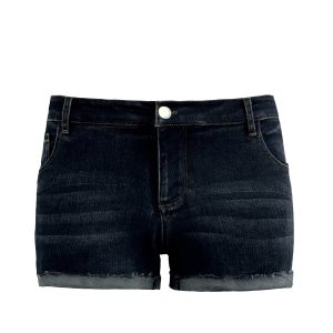 Retro Low-Waist Buttock-Hugging Rolled Hem Denim Shorts - Y2K Inspired Fashion for a Chic Summer Look