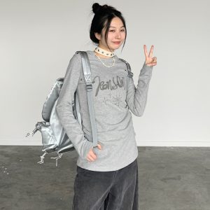 Retro Metal Decorative Slim-Fit Multi-Color Hooded Dress for 90s Inspired Style