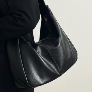 Retro Soft Leather Crossbody Bag for Women - 2025 New Model, Large Capacity Versatile Shoulder Tote Bag