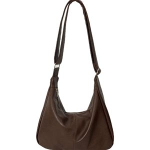Retro Soft Leather Crossbody Bag for Women - 2025 New Model, Large Capacity Versatile Shoulder Tote Bag