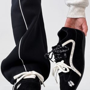 Retro Thin-Soled Casual Sneakers for Men and Women - Versatile Flat-Bottom Sports Shoes for 90s Inspired Style