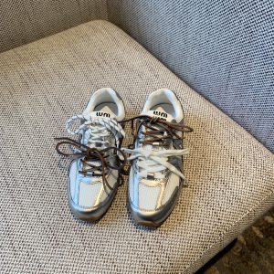 Retro Women’s Thick-Soled Sports Shoes - Breathable Mesh Sneakers for Training, Cycling, Casual Wear - Y2K Style 2025