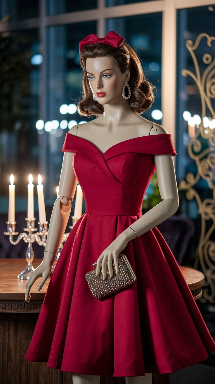 Flawlessly Curating a Retro Date Night Outfit outfit idea